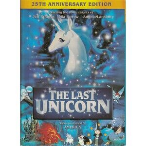 The Last Unicorn DVD 1982 25th Anniversary Remastered Jeff Bridges America Band